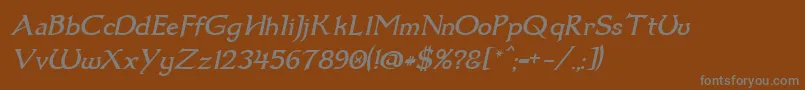 Más sobre la fuente Dumbledor1Italic fuente Dumbledor1Italic – Fuentes Grises Sobre Fondo Marrón