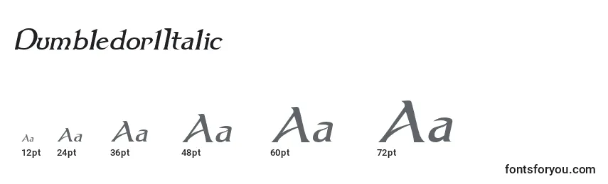 Dumbledor1Italic Font Sizes