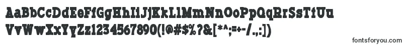 Шрифт Typodermicink – шрифты, начинающиеся на T