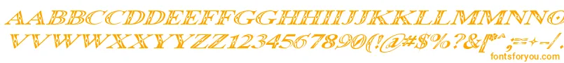 fuente OccoluchiItalic – Fuentes Naranjas