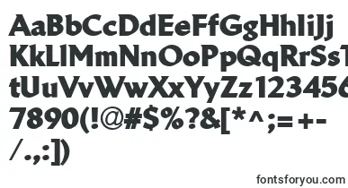  LinotypeBreweryBlack font