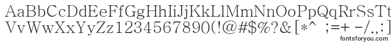 Batang-fontti – Kirjoituksille fontit