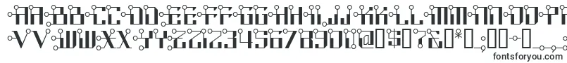 Circuitborednf Font – Very wide Fonts