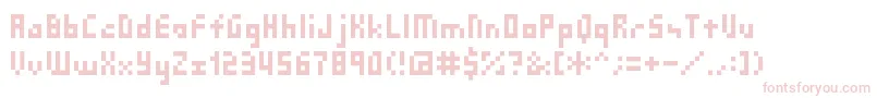 Sg03 Font – Pink Fonts on White Background
