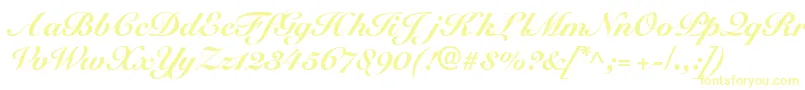 SnellblackdbBold Font – Yellow Fonts