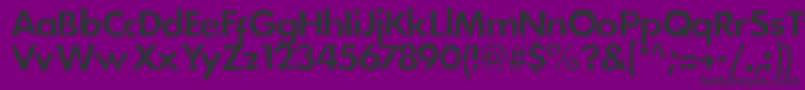 Dsstain1 Font – Black Fonts on Purple Background