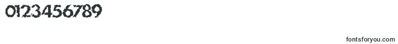 Dsstain1 Font – Fonts for Numbers and Digits