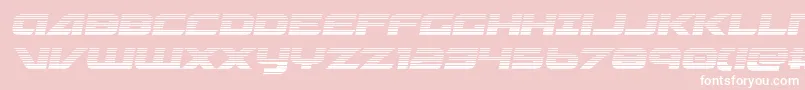 Шрифт Graymalkincompactgrad – белые шрифты на розовом фоне