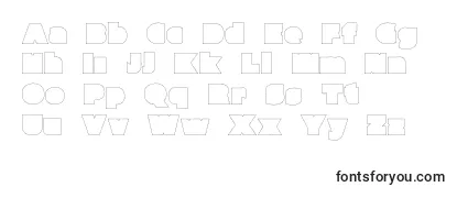 Review of the Parafuseultrablackoutline Font