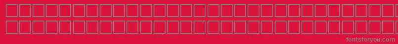 TrkQuraan Font – Gray Fonts on Red Background