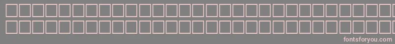TrkQuraan Font – Pink Fonts on Gray Background