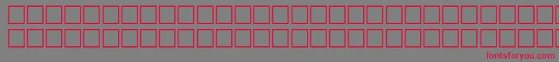 TrkQuraan Font – Red Fonts on Gray Background