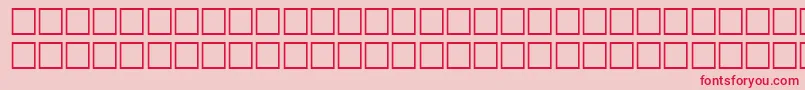 TrkQuraan Font – Red Fonts on Pink Background