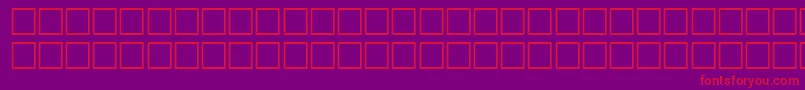 TrkQuraan Font – Red Fonts on Purple Background