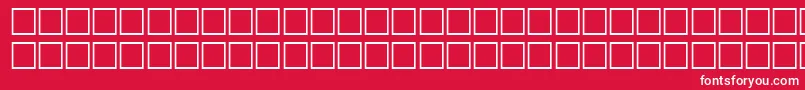 TrkQuraan Font – White Fonts on Red Background