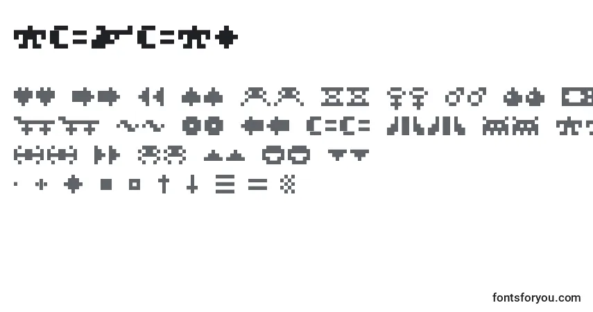 Czcionka Rotors – alfabet, cyfry, specjalne znaki