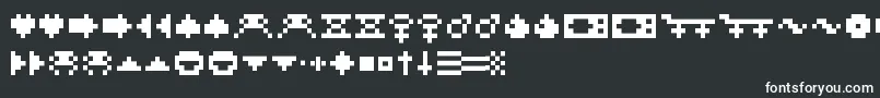 フォントRotors – 白い文字