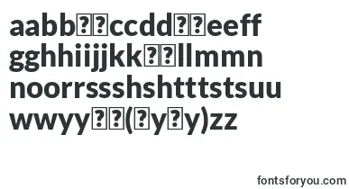 LatoBlack font – hausa Fonts