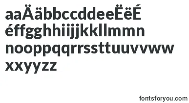 LatoBlack font – macedonian Fonts