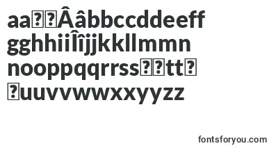 LatoBlack font – romanian Fonts