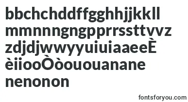 LatoBlack font – creole Fonts