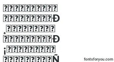 LatoBlack font – mongolian Fonts