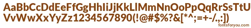 LatoBlack Font – Brown Fonts