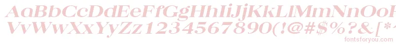 QuantasbroadextraboldItalic Font – Pink Fonts