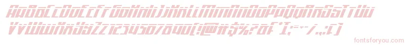 Quantummalicelaserital-Schriftart – Rosa Schriften