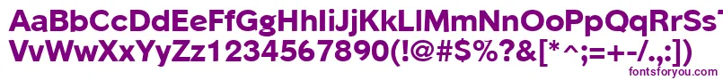 Phinsterextrabold Regular Font – Purple Fonts