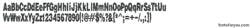 Caviarrancid-Schriftart – Schriften für Adobe Reader