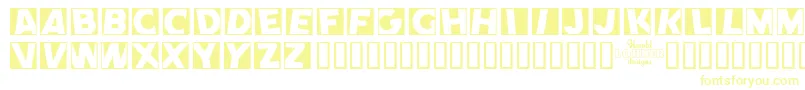 CometNegative Font – Yellow Fonts