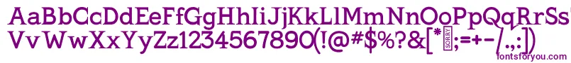 KingthingsSerifique-fontti – violetit fontit