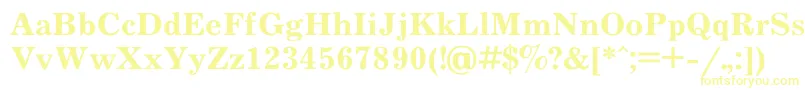 JournalBold Font – Yellow Fonts