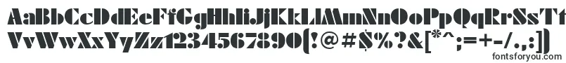 Шрифт FuturaeugeniaCyrillic – армейские шрифты
