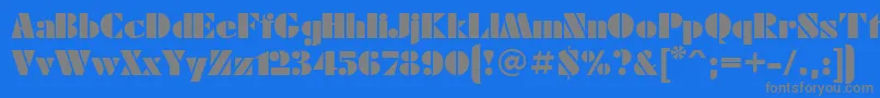 Más sobre la fuente FuturaeugeniaCyrillic fuente FuturaeugeniaCyrillic – Fuentes Grises Sobre Fondo Azul