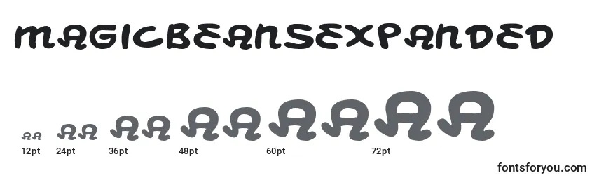 MagicBeansExpanded Font Sizes