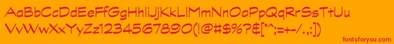En savoir plus sur la police GraphitestdRegular Police GraphitestdRegular – polices rouges sur fond orange