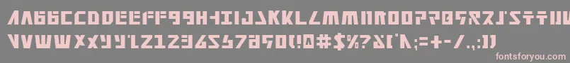 FalconheadCondensed Font – Pink Fonts on Gray Background