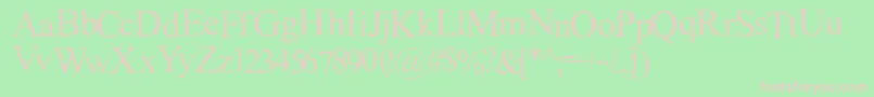 ShotgunBlast Font – Pink Fonts on Green Background