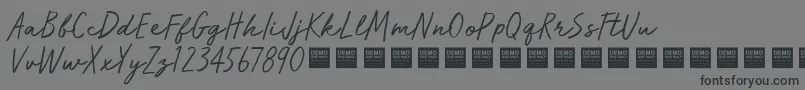 En savoir plus sur la police RunWildDemo Police RunWildDemo – polices noires sur fond gris
