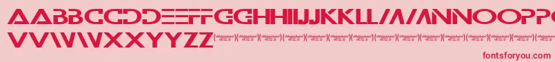 Wilamilita Font – Red Fonts on Pink Background