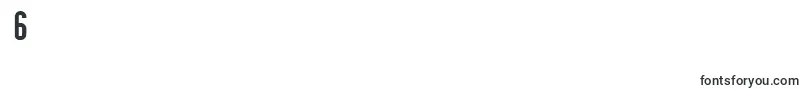 フォントMinotaure – フォント数字6