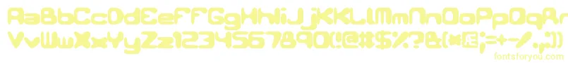 Conduit2Brk-Schriftart – Gelbe Schriften
