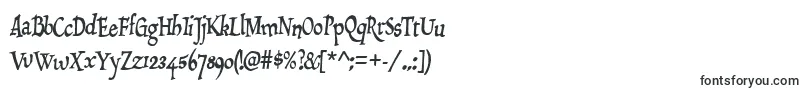 Draculon-Schriftart – Schriftarten, die mit D beginnen