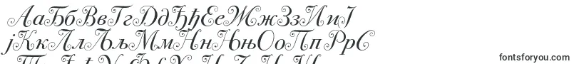 Police Bodoni72swashc – polices serbes