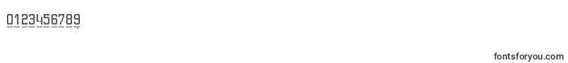 GvbBusPid Font – Fonts for Numbers and Digits