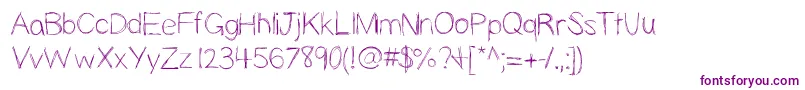 Slopness Font – Purple Fonts