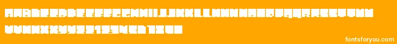 More about PhatBlox Font PhatBlox Font – White Fonts on Orange Background