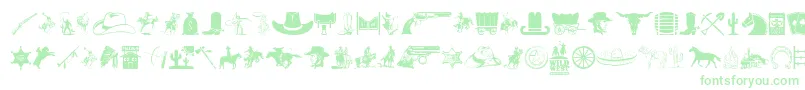 WildWestIcons Font – Green Fonts